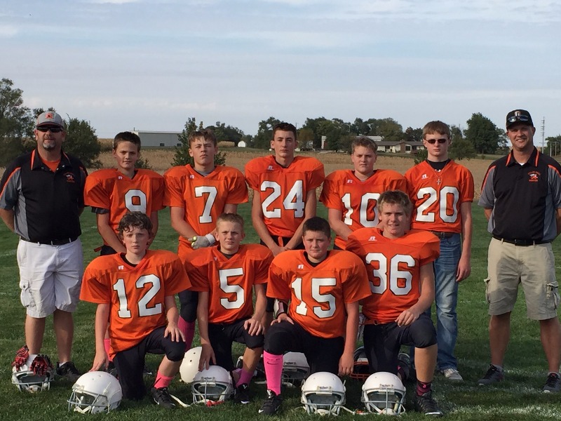 DillerOdell Junior High Football Team Finishes 41