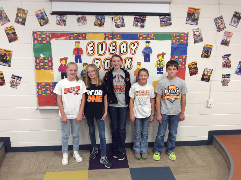 Diller-Odell - Elementary Quiz Bowl Competes at Thayer Central Invite